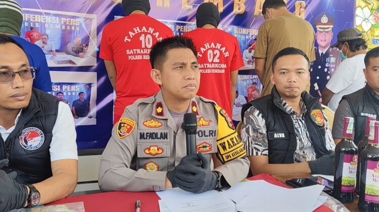 Dua Sopir Ditangkap Saat Bawa Sabu-Sabu di Jalur Pantura Rembang