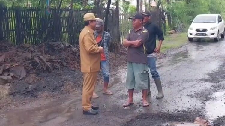 Bupati Rembang Tinjau Perbaikan Jalan Celangapan-Pamotan, Targetkan Selesaikan Sebelum Lebaran