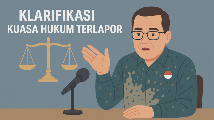 Kuasa Hukum Tersangka A,Klarifikasi Tindak Pidana Kekerasan Seksual, Bukan Pencabulan