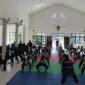80 atlet dari berbagai jenjang mengikuti UKT Hapkido yang digelar oleh Pengcab Hapkido Rembang, Senin (12/5/2025). (Foto: rembangsepekan.com)