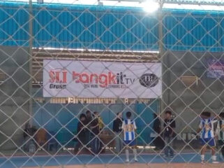 HMPS Administrasi Publik UNDIP Rembang menggelar turnamen futsal di Lapangan Puri Berlian Park, Rembang, 21–22 Juni 2025. (Foto: Doni Setiawan/rembangsepekan.com)