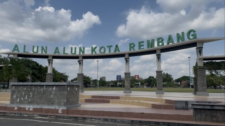Kawasan Alun-alun Kota Rembang. (Foto: rembangsepekan.com)