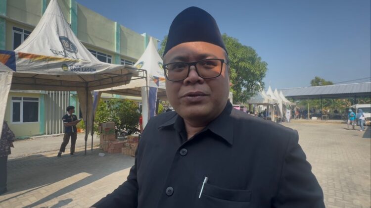 Wakil Bupati Rembang M. Hanies Cholil Barro' (Gus Hanies) saat bicara tunggakan pajak daerah Rembang. (Foto: rembangsepekan.com)