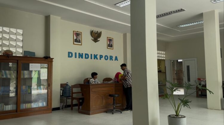 Kantor Dindikpora Rembang. (Foto: rembangsepekan.com)