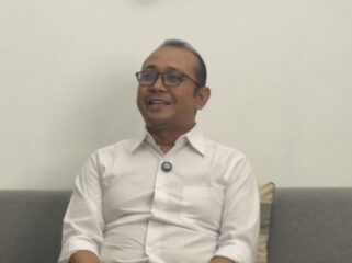Ketua Himpunan Kerukunan Tani Indonesia (HKTI) Rembang, Muhammad Asrori. (Foto: rembangsepekan.com)