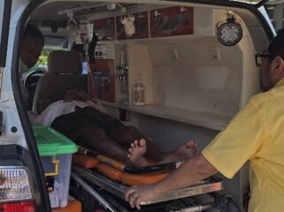 Anggota DPR RI Firman Soebagyo ke Desa Trahan, Kecamatan Sluke, Kabupaten Rembang, pada Minggu (3/8/2025). (Foto: rembangsepekan.com)