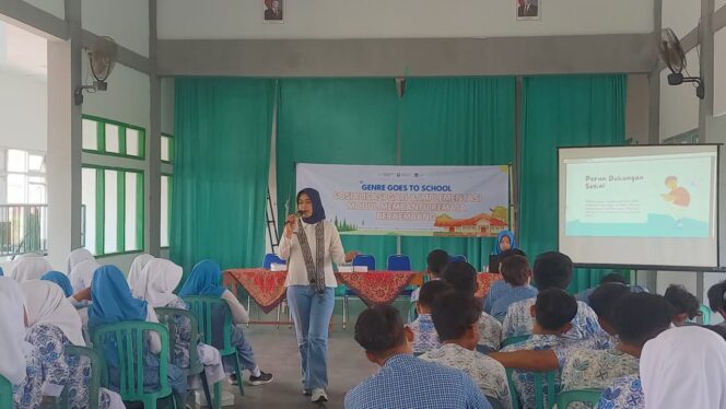 
					Dinsos PPKB Rembang gelar 'Genre Goes to School' di 18 sekolah SMA, mulai 19 Agustus - 1 September 2025. (Foto: Doni Setiawan/rembangsepekan)