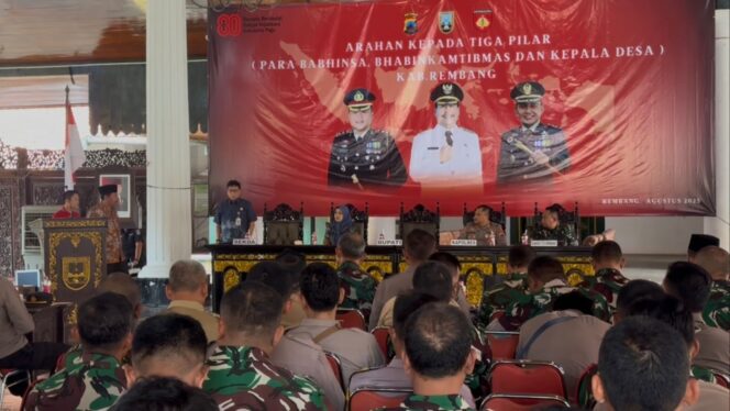 
					Kegiatan 'Tiga Pilar' di Pendopo Museum RA Kartini, Jumat (22/8/2025). (Foto: rembangsepekan.com)