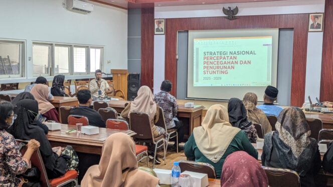 
					Sosialisasi dan bimbingan teknis pelaporan Aksi Konvergensi Percepatan Pencegahan dan Penurunan Stunting (P3S) di aula Bappeda Rembang, Kamis (4/9/2025). (Foto: rembangsepekan.com)