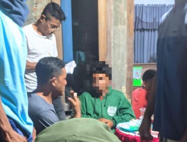 Geger insiden diduga 2 remaja hendak mengembat motor warga saat pentas ketoprak di Warugunung, Pancur, Sabtu (20/92025). (Foto: dok Polsek Pancur)
