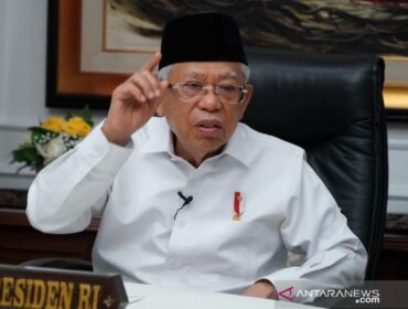 Wapres Ke-13 RI KH. Ma’ruf Amin. (Foto: antaranews.com)
