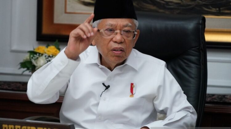 Wapres Ke-13 RI KH. Ma’ruf Amin. (Foto: antaranews.com)