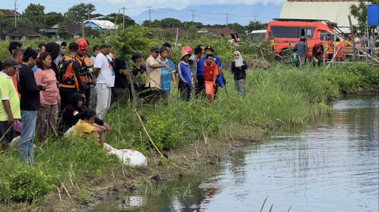 AR (18) Warga Wiroto, Kaliori dilaporkan tenggelam saat memancing di areal tambak di Desa Purworejo, Kaliori, Kamis (19/2/2025). Foto: rembangsepekan.com