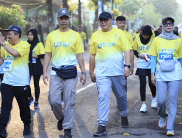 Potret Kemeriahan UT Fun Run, Minggu (12/4/2026). Foto: Pemkab Rembang/rembangsepekan.com