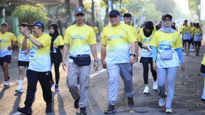 
					Potret Kemeriahan UT Fun Run, Minggu (12/4/2026). Foto: Pemkab Rembang/rembangsepekan.com