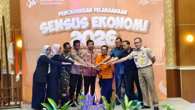 
					Pencanangan Sensus Ekonomi 2026 di sebuah hotel di jalur Pantura, Selasa (23/6/2026). Foto: rembangsepekan.com