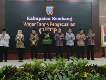 Pemkab Rembang kembali meraih opini WTP ke-8 berturut-turut dari BPK. Foto: rembangsepekan.com