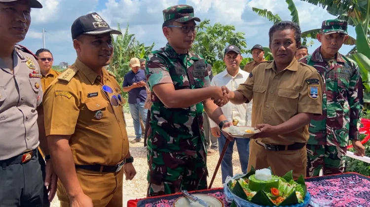 Jembatan Garuda Merah Putih kini Jembatan Suwaduki di Kasreman diresmikan pada Senin (22/6/2026). Foto: rembangsepekan.com