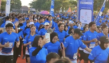 Rembang City Run 2026 dalam rangka HUT Ke-285 Kabuoaten Rembang, Minggu (26/7/2026). Foto: rembangsepekan.com