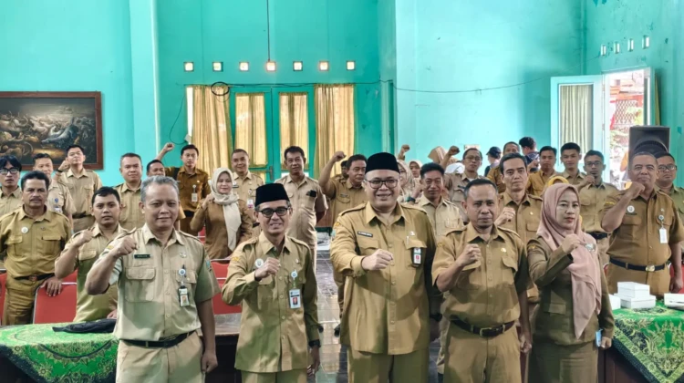 Rakernis Peningkatan Pelayanan Pendaftaran Penduduk di Aula Kompleks Rumdin Wakil Bupati Rembang, Senin (10/8/2026). Foto: rembangsepekan.com