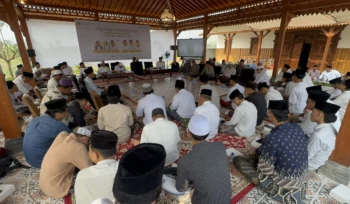 Haul KH Abdullah bin Umar di Graha Avicena Lasem, Rembang, Jumat (11/9/2026) siang. (Foto: rembangsepekan.com)