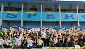 475 siswa SMP negeri dan swasta se-Kabupaten Rembang mengikuti Lomba MAPS ke-15 tingkat SMP, Rabu (14/10/2026). Foto: rembangsepekan.com
