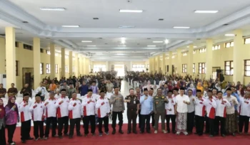 Sosialisasi Peran BPD dalam Optimalisasi Program Jaga Desa di Balai Kartini Rembang, Kamis (8/10/2026). Foto: rembangsepekan.com