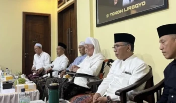 Pertemuan berlangsung di Pondok Pesantren Lirboyo, Kota Kediri, Jawa Timur, Rabu, (21/10/2026). Foto: rembangsepekan.com
